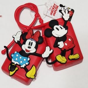 Mickey & Minnie Hand Sanitizer HOLDERS